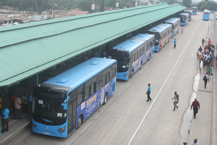 DART Bus in Dar es Salaam